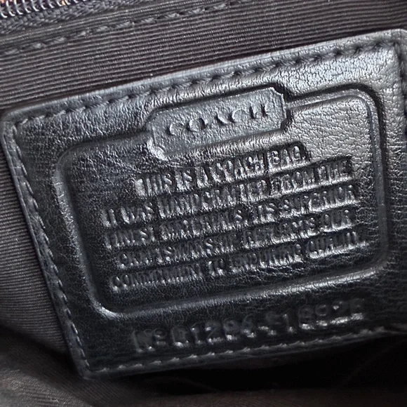 Coach Black Signature Crossbody Bag - Picture 8 of 12